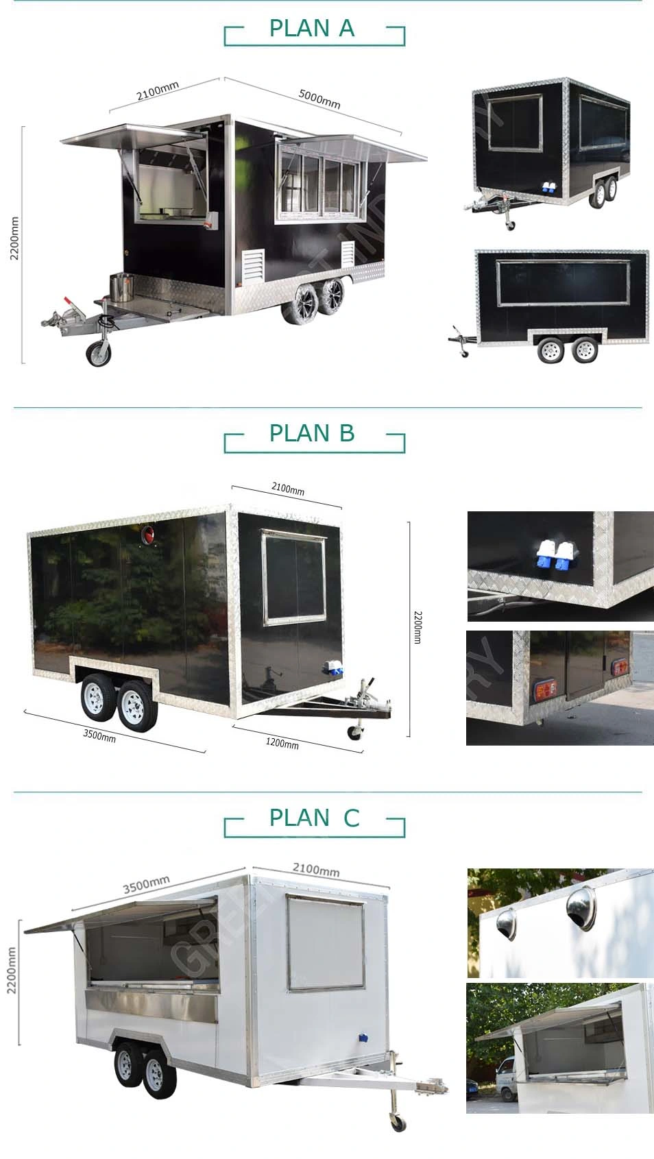 Snack Food Vending Machine for Hot Dog Trailer